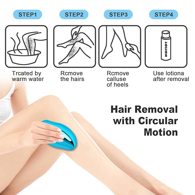 Epilator sa kristalima za prirodno i bezbolno uklanjanje dlačica