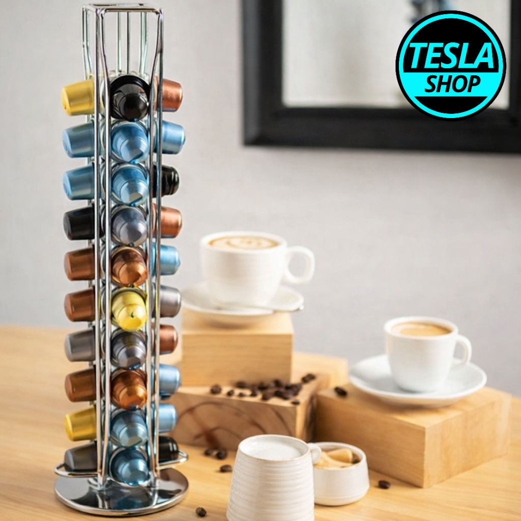 Rotirajući stalak za Nespresso kapsule – držač za 40 kapsula