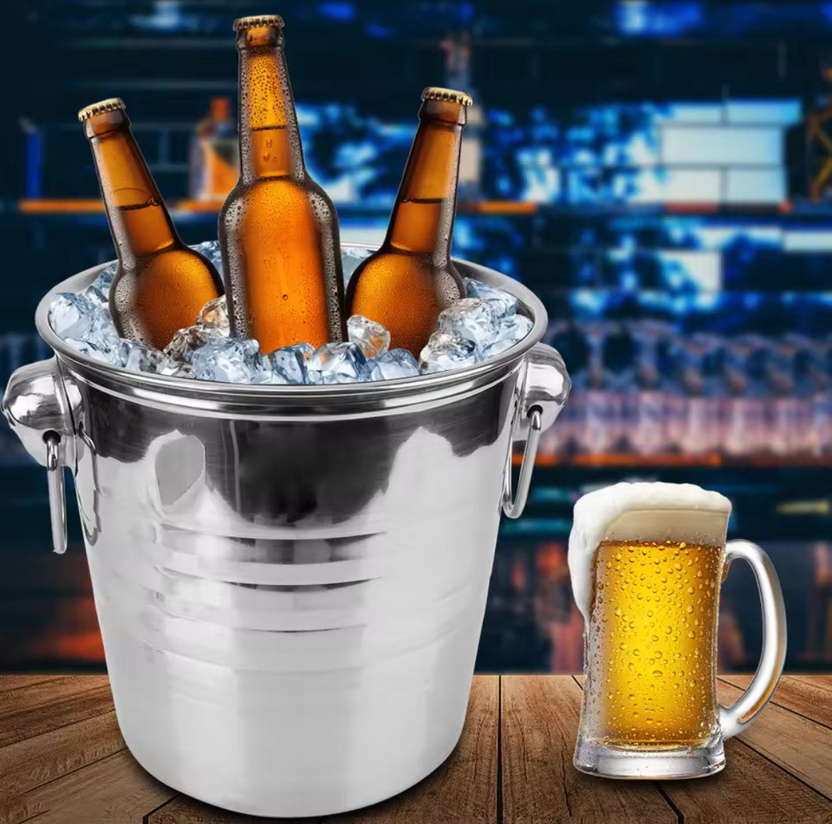 Čelična Kibla – kanta za pivo šampanjac sokove i druga pića