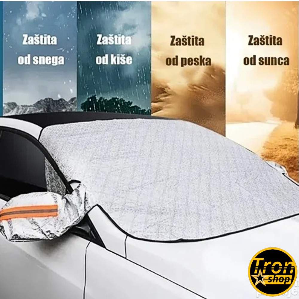 Zaštitna prostirka za šoferšajbnu – zaštita od sunca i leda