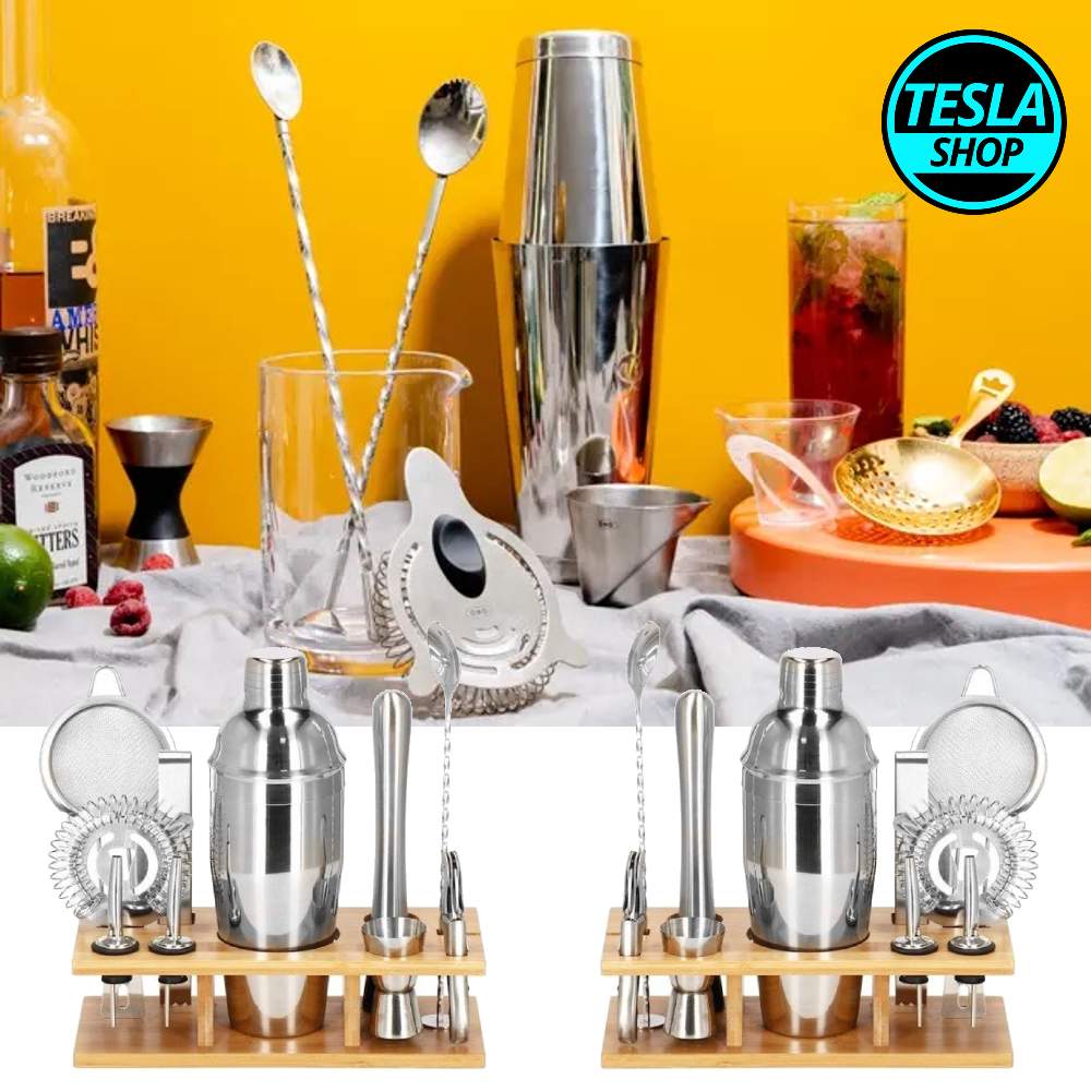 Koktel šejker-inox set za pravljenje koktela