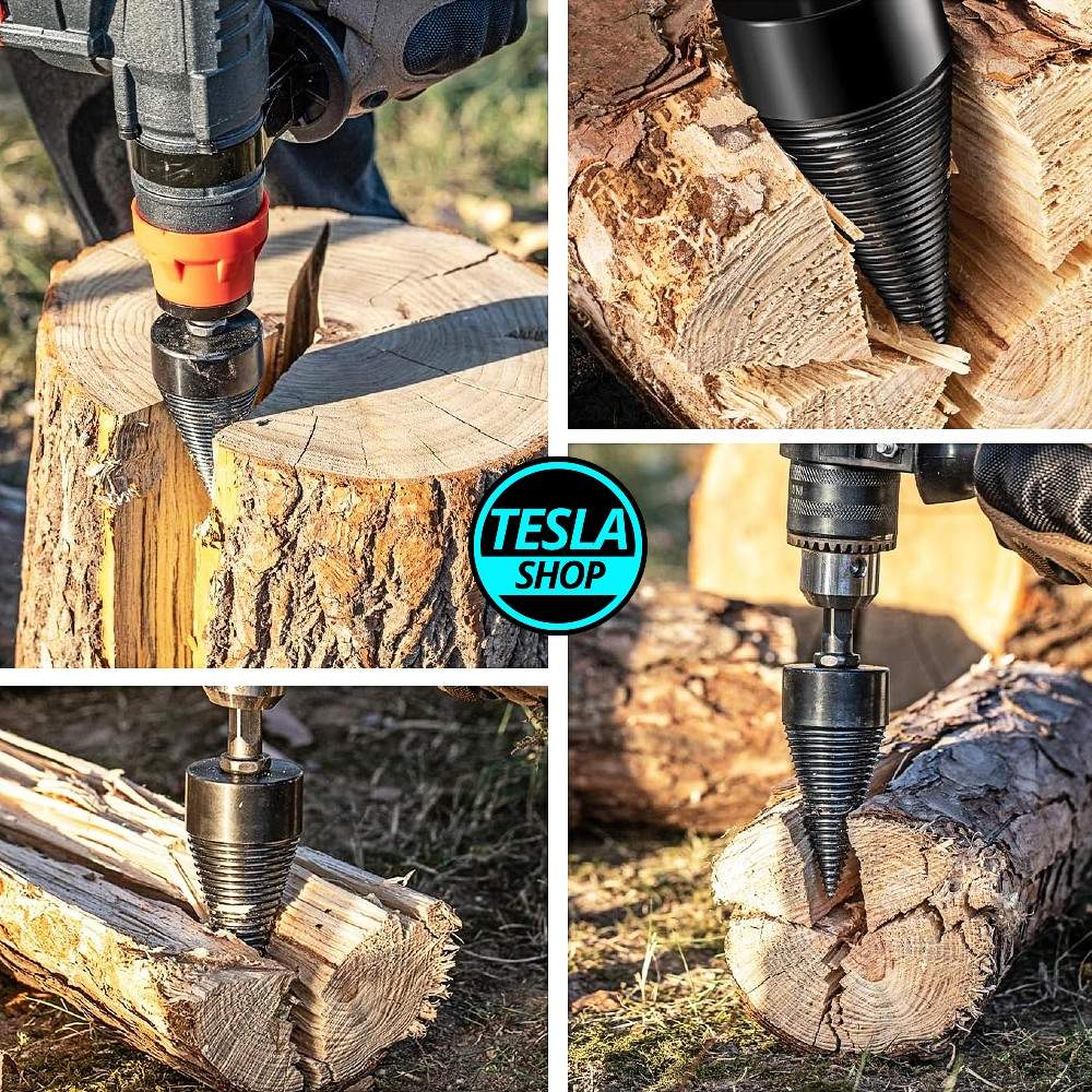 Burgija za cepanje drva – brže, lakše i bez sekire