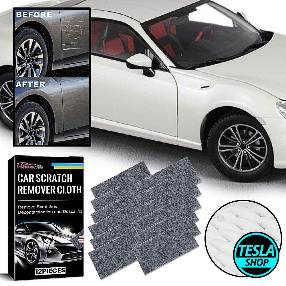 Nano magična krpa za uklanjanje ogrebotina sa automobila – 6-delni set