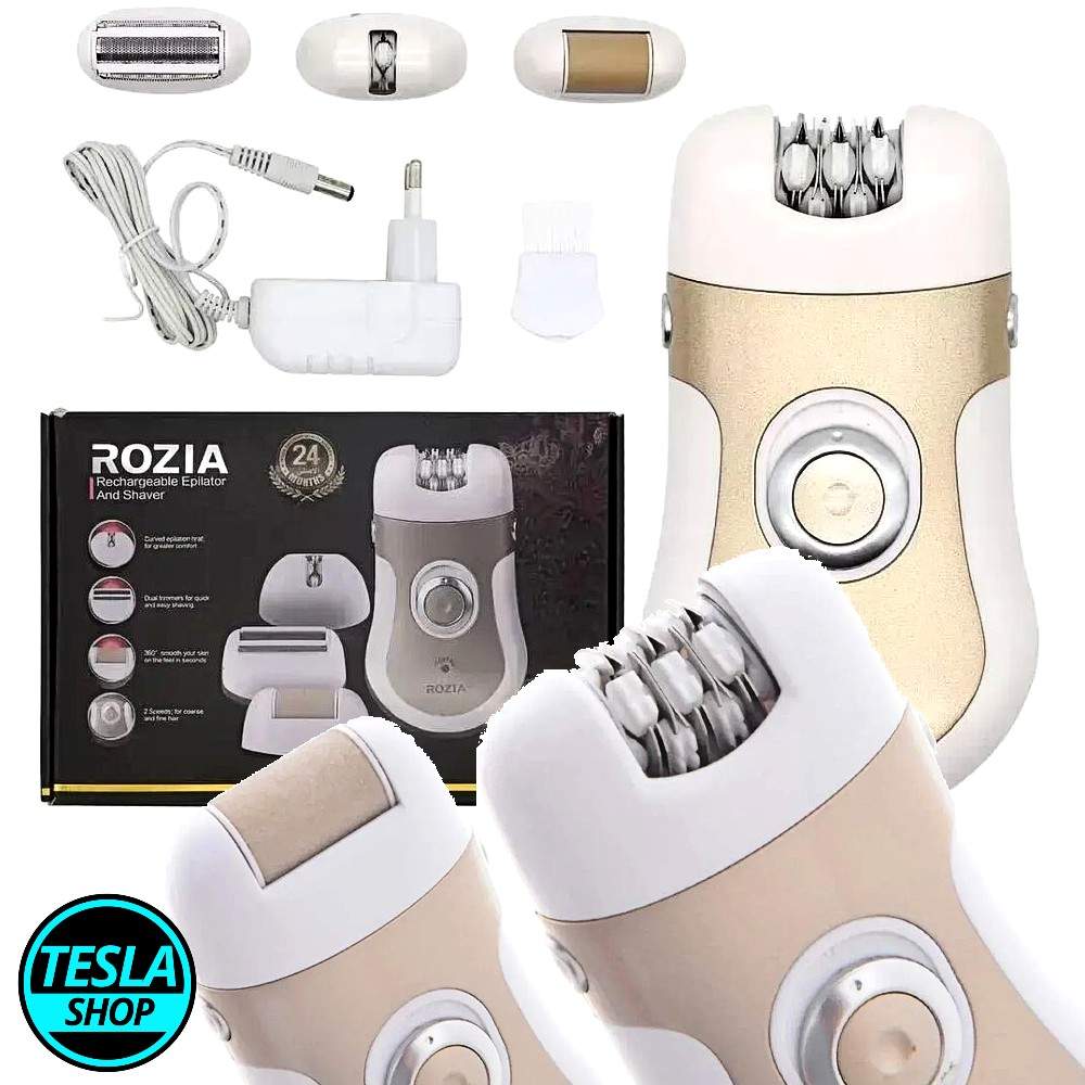 Aparat za epilaciju 4u1 – epilator, brijač i turpija