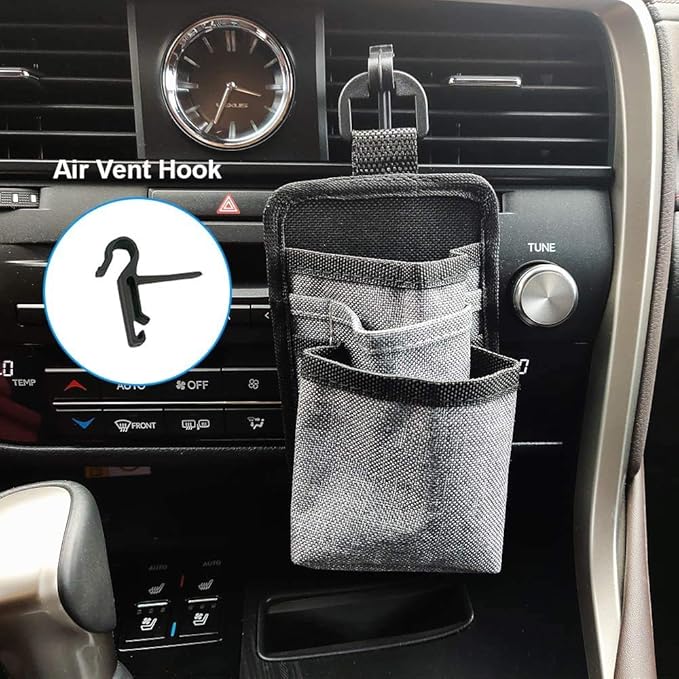 Sklopivi i prenosivi mini auto organizer za mobilni, kartice i drugu opremu