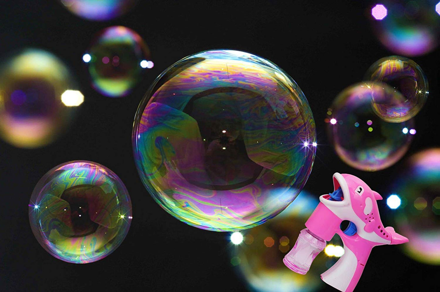 Električni pištolj u obliku ribice za pravljenje balončića