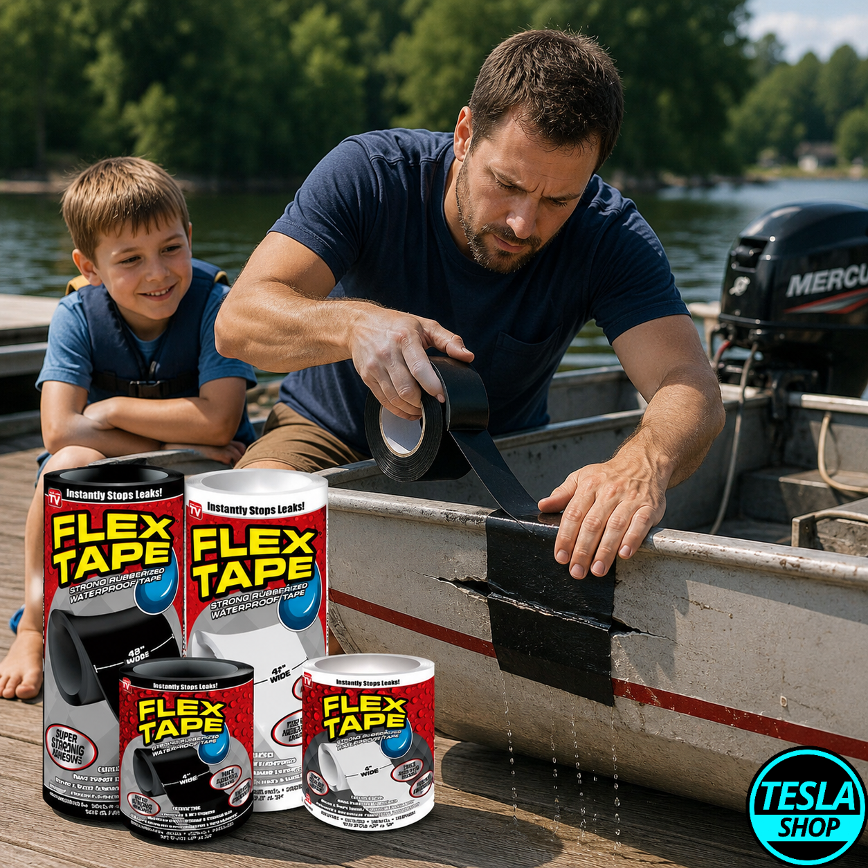 FLEX TAPE TRAKA – DŽAMBO-velika ORIGINAL – idealna za lepljenje bazena