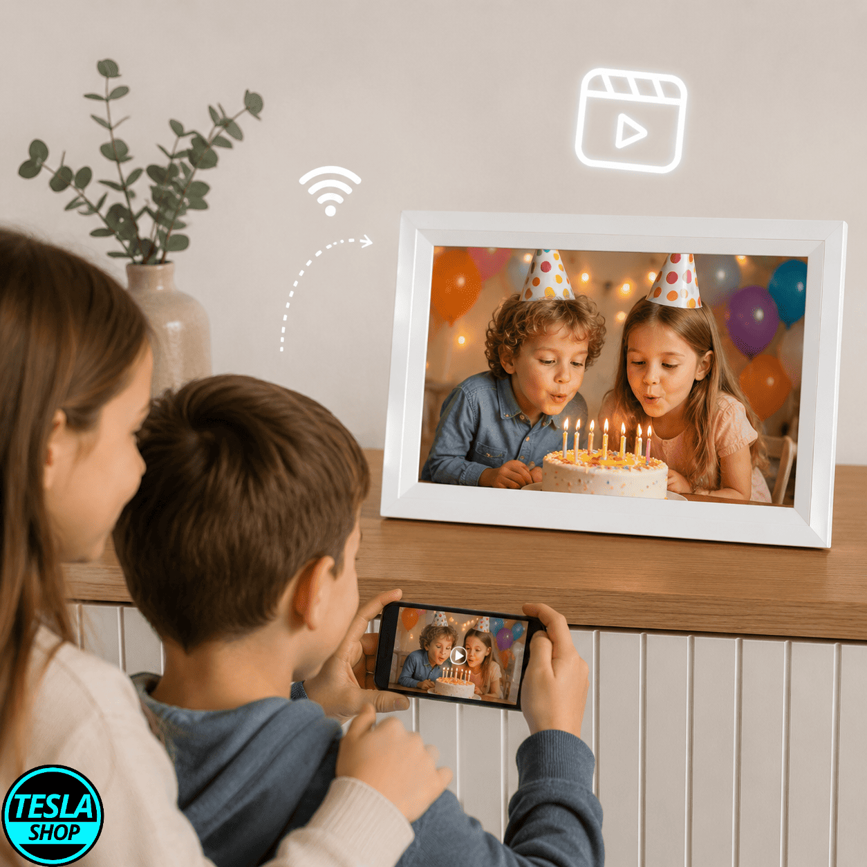 WiFi Digitalni Foto Ram – Bežični Prenos Fotografija i Video Snimaka