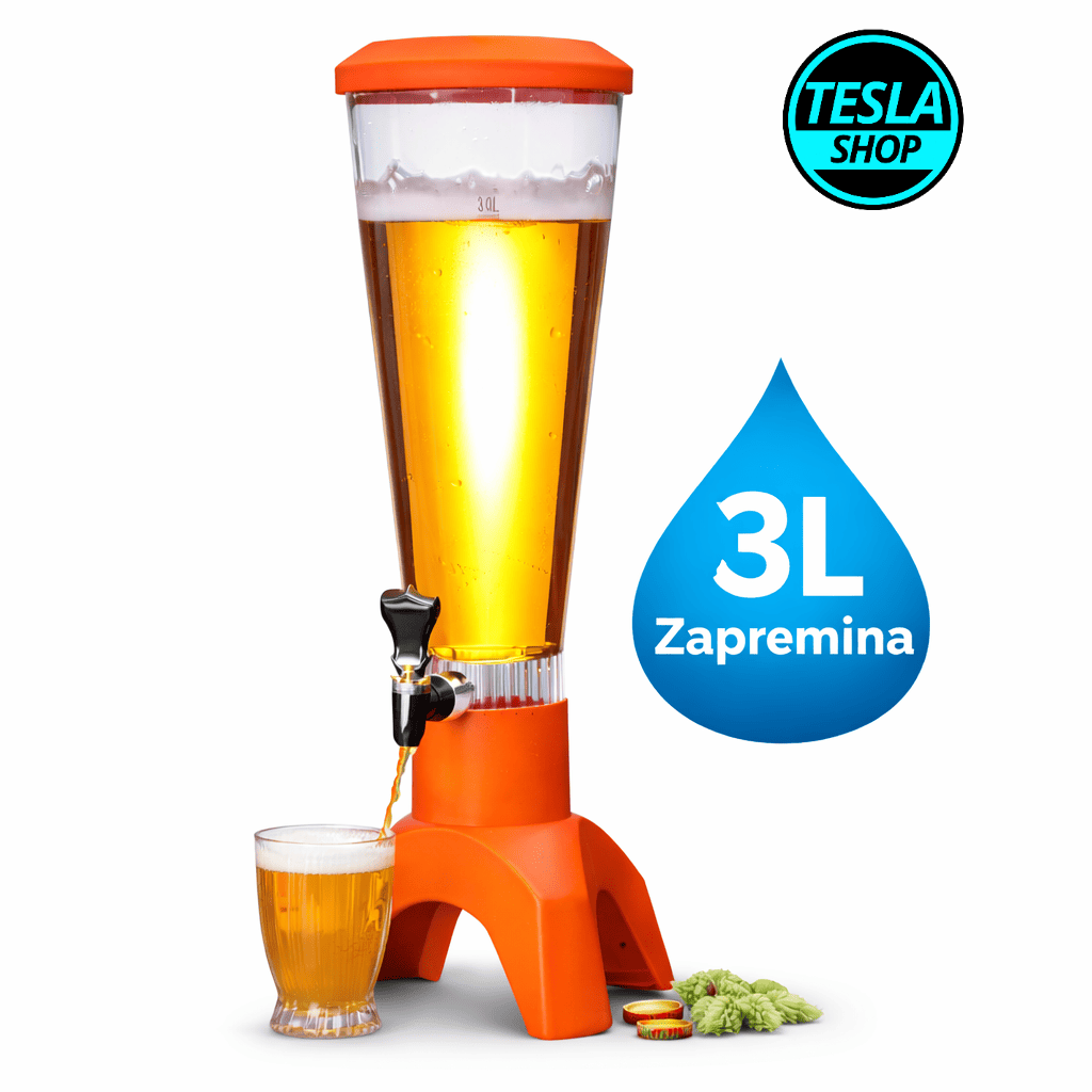 LED Bluetooth Točilica za Pivo sa Zvučnikom – 3L Zapremina