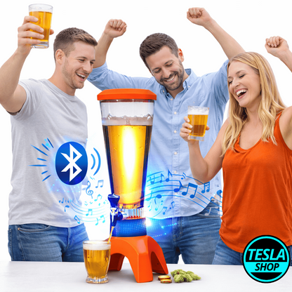 LED Bluetooth Točilica za Pivo sa Zvučnikom – 3L Zapremina