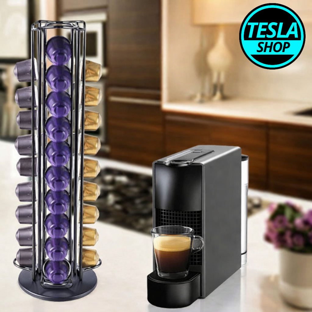 Rotirajući stalak za Nespresso kapsule – držač za 40 kapsula
