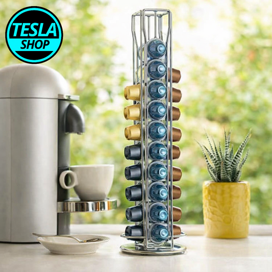 Rotirajući stalak za Nespresso kapsule – držač za 40 kapsula