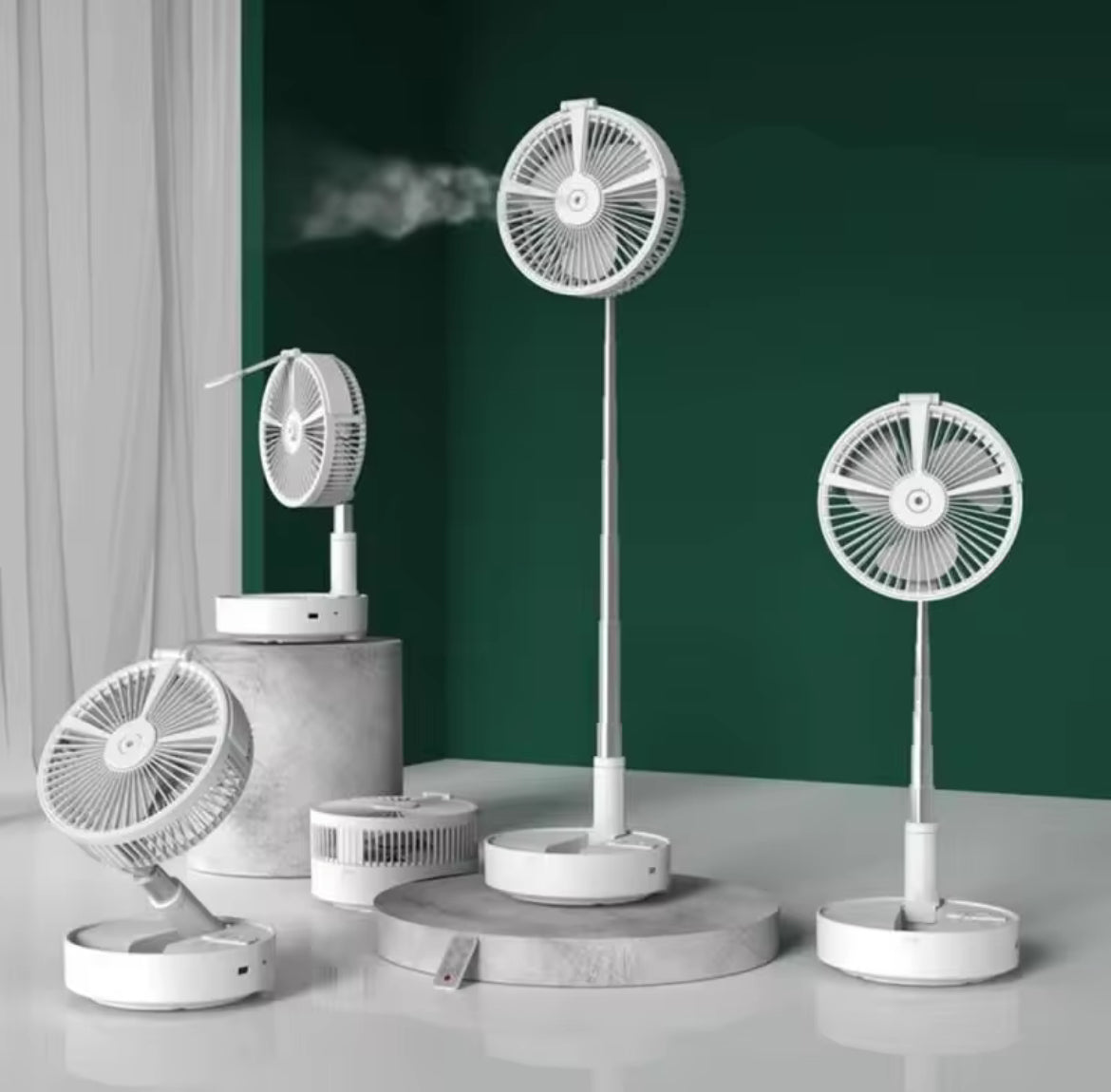 Sklopivi teleskop prenosni USB ventilator