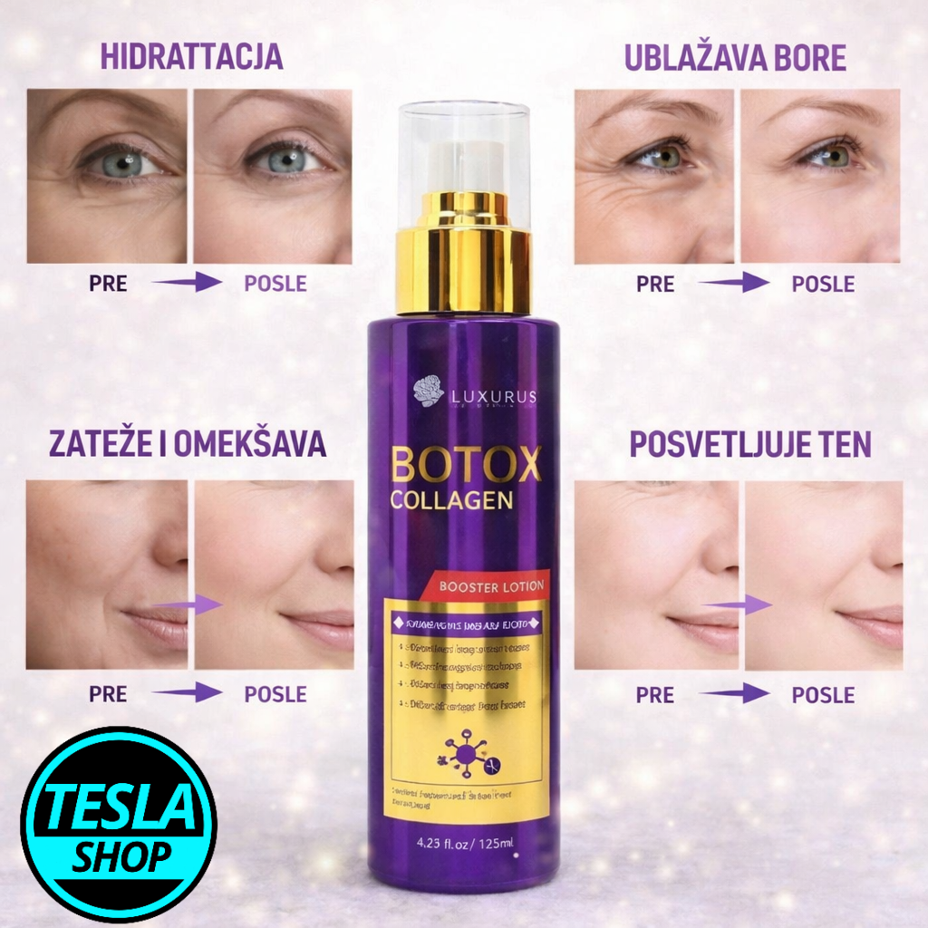 Luxelux Botox kolagen losion za lice – dnevna i noćna nega