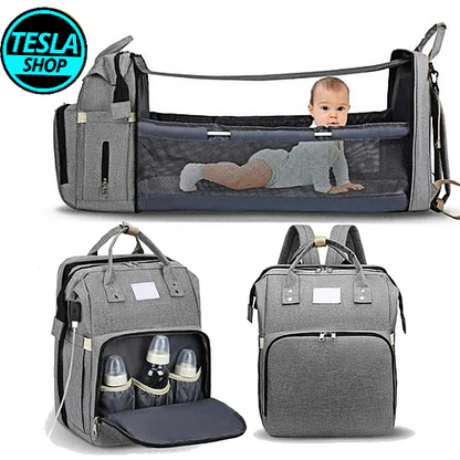 2u1 Rasklopivi ranac i krevetac za bebe