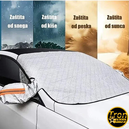 Zaštitna prostirka za šoferšajbnu – zaštita od sunca i leda