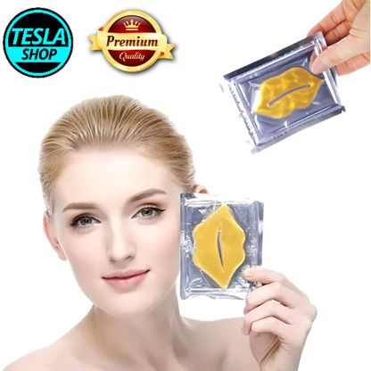 100% Bio kolagen maska za usne sa 24k zlatom -3komada