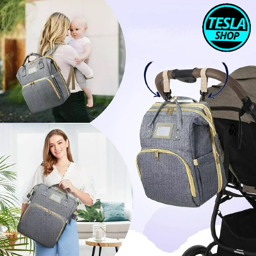 2u1 Rasklopivi ranac i krevetac za bebe