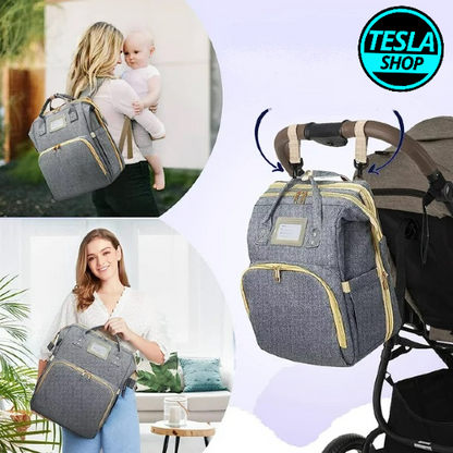 2u1 Rasklopivi ranac i krevetac za bebe