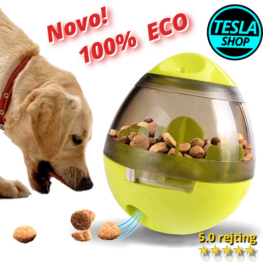 2u1 Ultra zabavna hranilica za pse + igračka