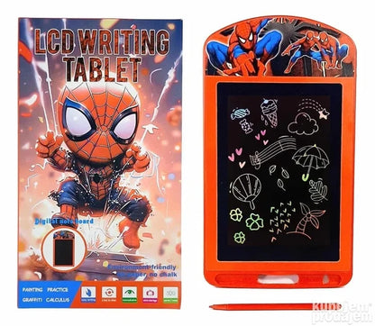 LCD Tablet Piši–Briši za decu – Spiderman / Labubu / Stitch – edukativna digitalna tabla