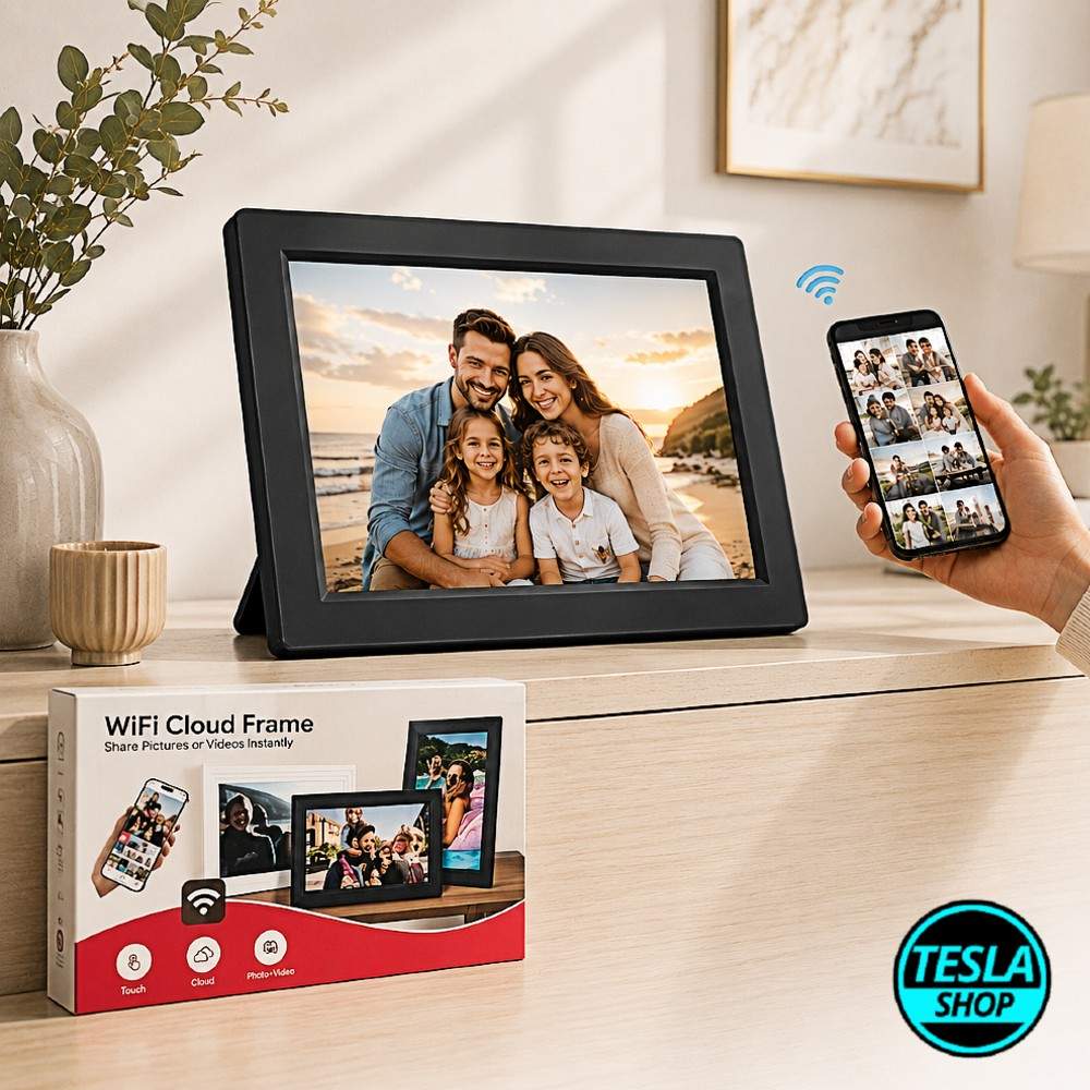 WiFi Digitalni Foto Ram – Bežični Prenos Fotografija i Video Snimaka