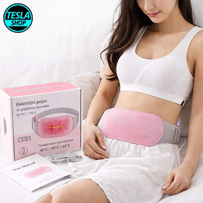 Električni pojas za grejanje stomaka — olakšanje tokom ciklusa i bolova