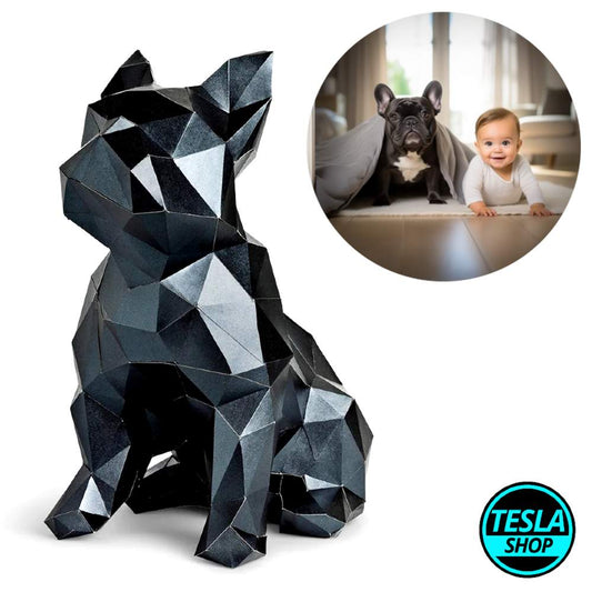 Napravite vašeg psa 3D veliku skulpturu buldoga