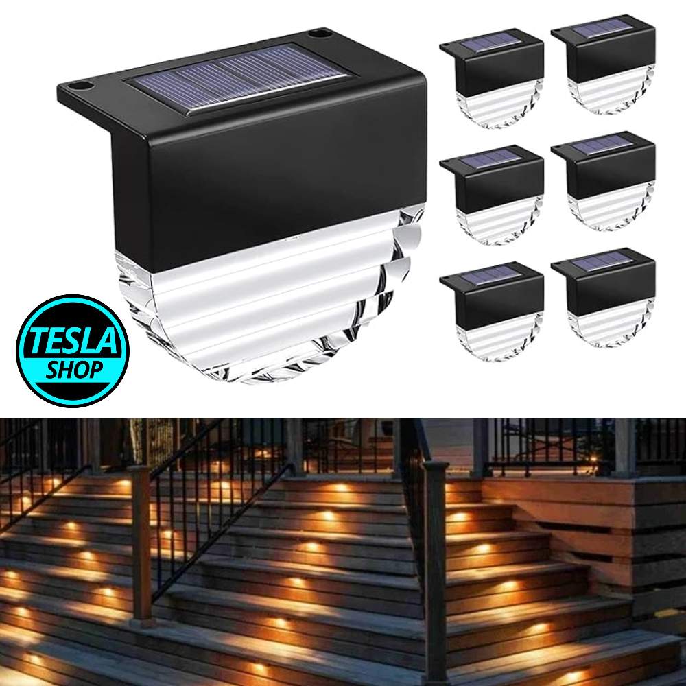 Solarne LED lampe 2 kom za osvetljenje i dekoraciju zidova i stepenica