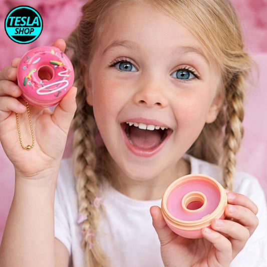 Krofnica balzam za usne – slatka nega i hidratacija kao privezak