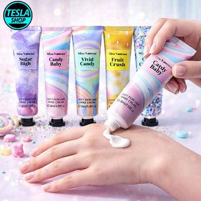 Set mirisnih krema za ruke „Vivid Candy“ – slatka nega i hidratacija kože
