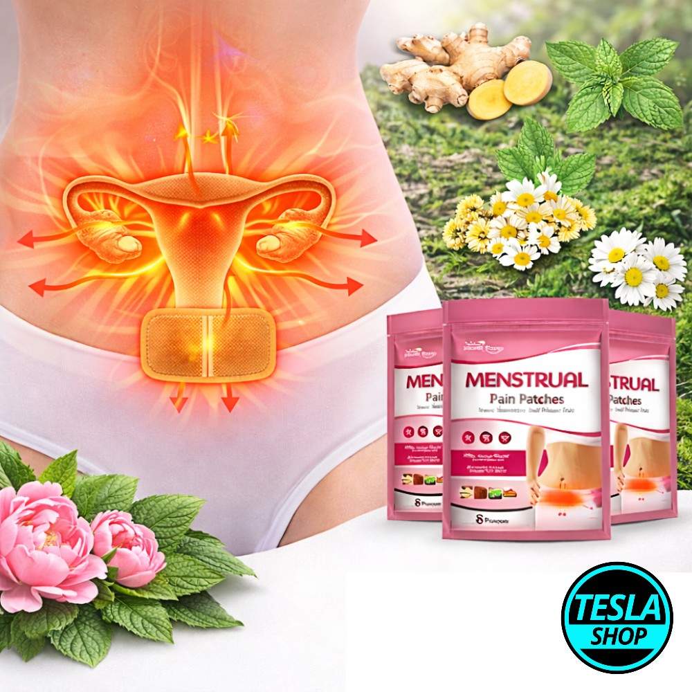 Flasteri protiv menstrualnih bolova na biljnoj bazi