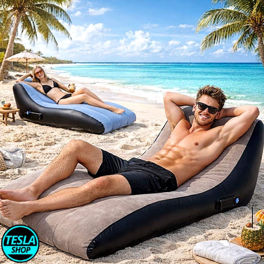 Prenosiva ležaljka sa ergonomskim dizajnom na naduvavanje