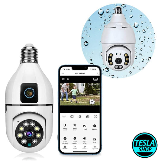 WIFI bežična smart sijalica sigurnosna kamera full HD