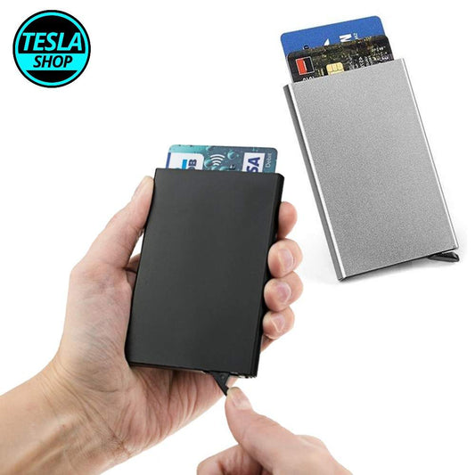 Aluminijumski etui držač za kartice sa RFID zaštitom