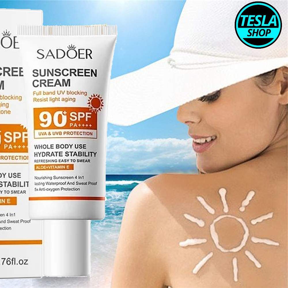 Krema SADOER sa SPF 90+ zaštitom od sunca i vitaminima