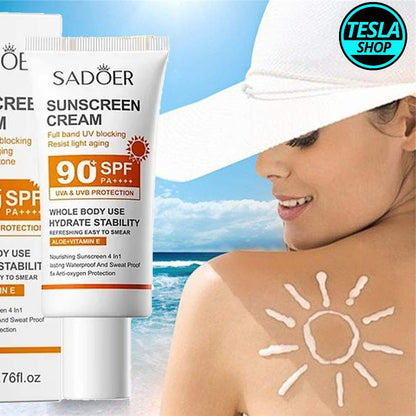 Krema SADOER sa SPF 90+ zaštitom od sunca i vitaminima