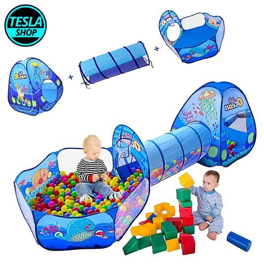 Tunel šator za decu sa igraonicom