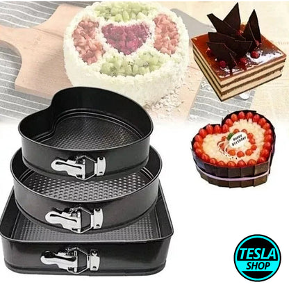 3u1 Kalupi za torte i kolače 100% nelepljivi