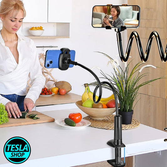 Fleksibilni držač za mobilni telefon i tablet sa zakačkom