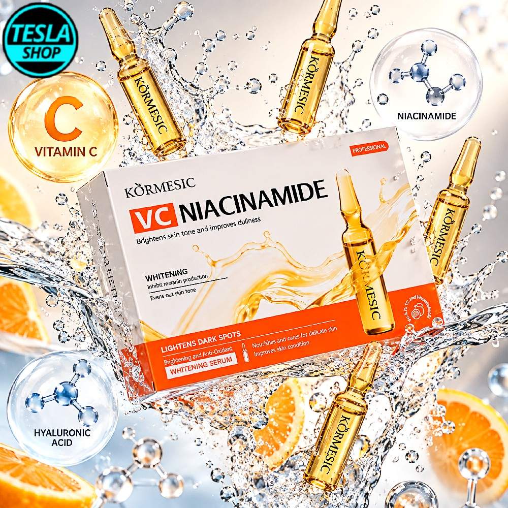 Serum sa Niacinamidom i Vitaminom C– Ampule za Blistav i Ujednačen Ten