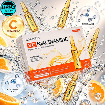 Serum sa Niacinamidom i Vitaminom C– Ampule za Blistav i Ujednačen Ten