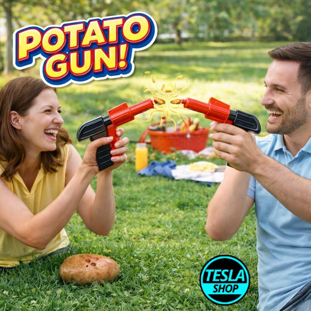 Dečiji pištolj na krompir – zabavna i bezbedna igračka (Potato Gun)