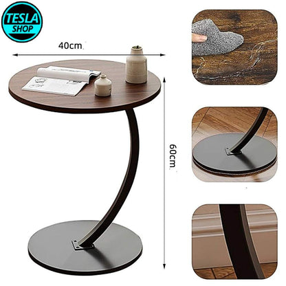 Okrugli C stočić – moderan i praktičan pomoćni sto