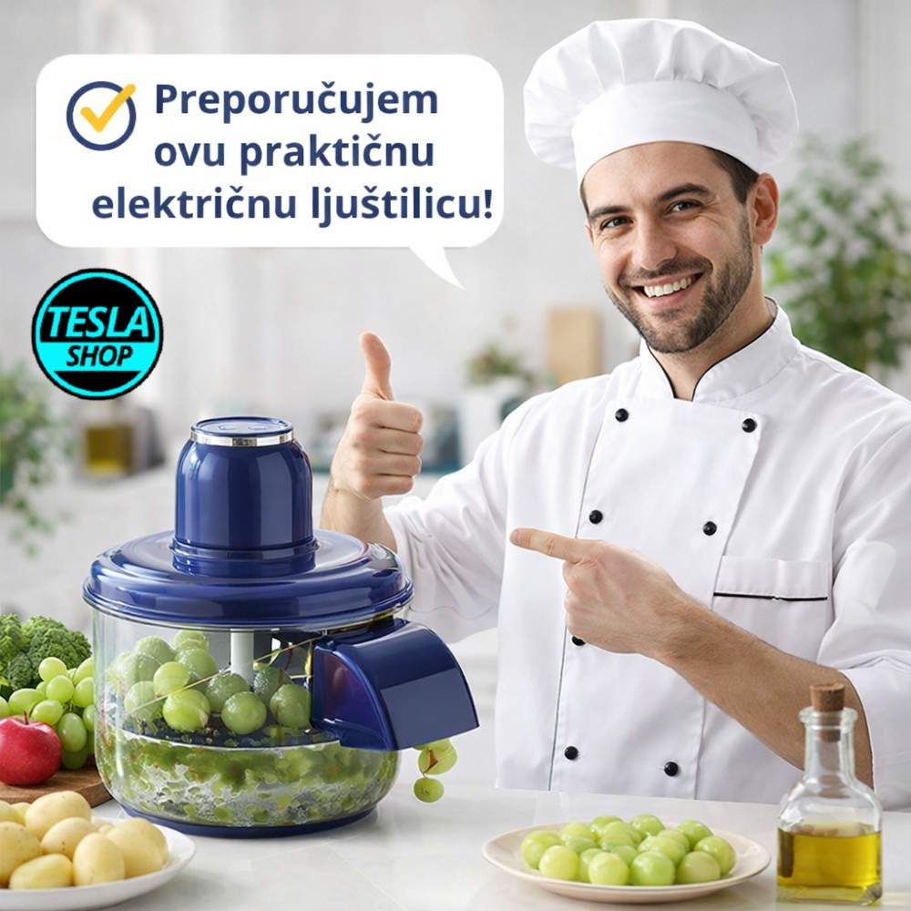 Električna ljuštilica voća i povrća – automatska i brza