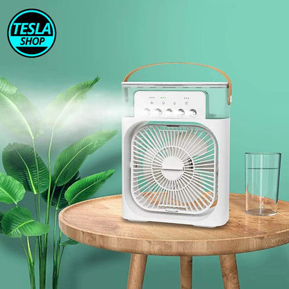4u1 Ventilator mini klima osvezivač i lampa