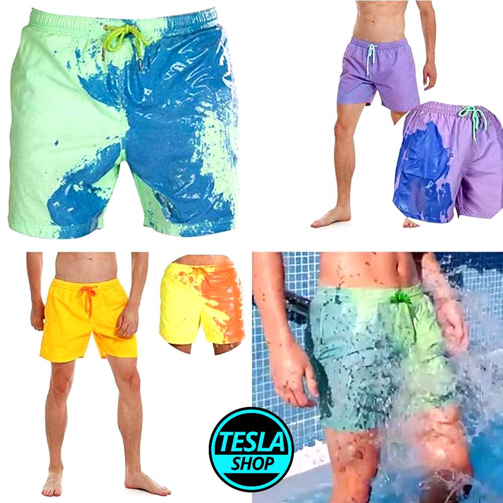 Muški šorc za kupanje 2Color koji menja boje