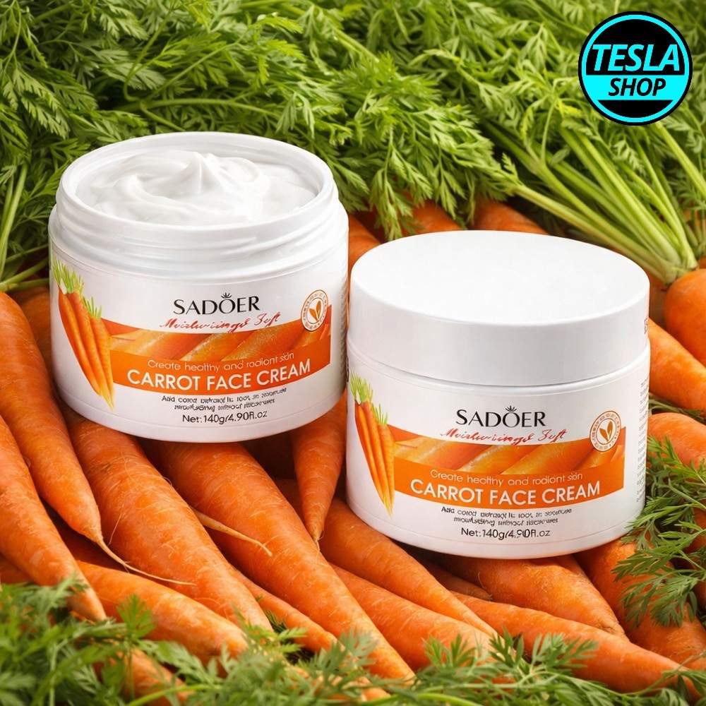 Prirodna Carrot krema za lice – Hidratantna i posvetljujuća