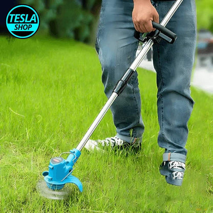 Bežični Aku trimer za travu sa 2 baterije i 3 vrste sečiva