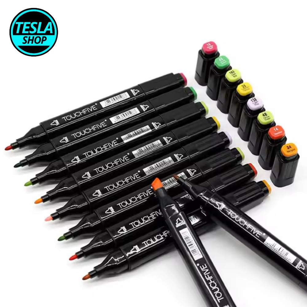 Set dvostranih flomastera sa torbicom 120 komada